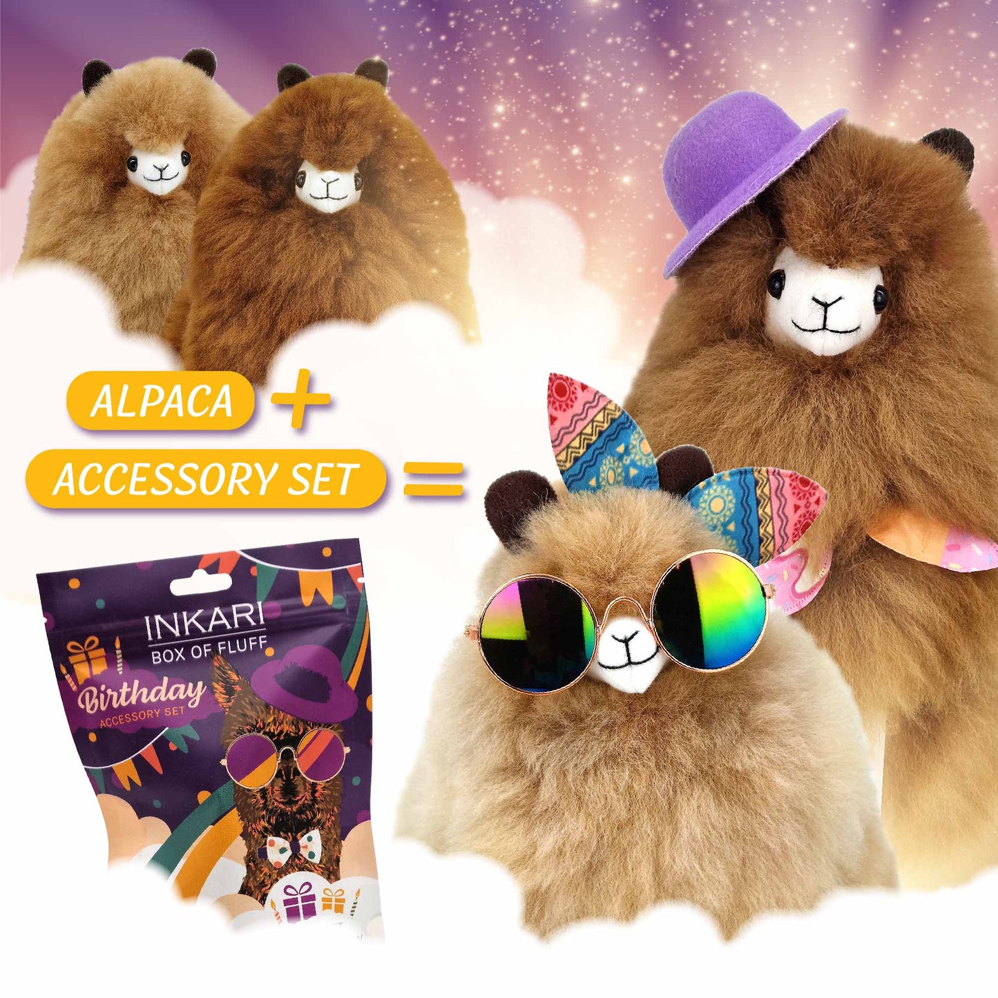 Набір Aксесуарів для Aльпак - 8720707792412 - Fluffy UA